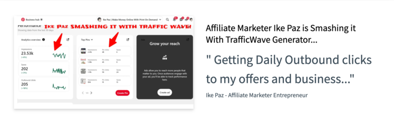 Trafficwave Generator Presell Page